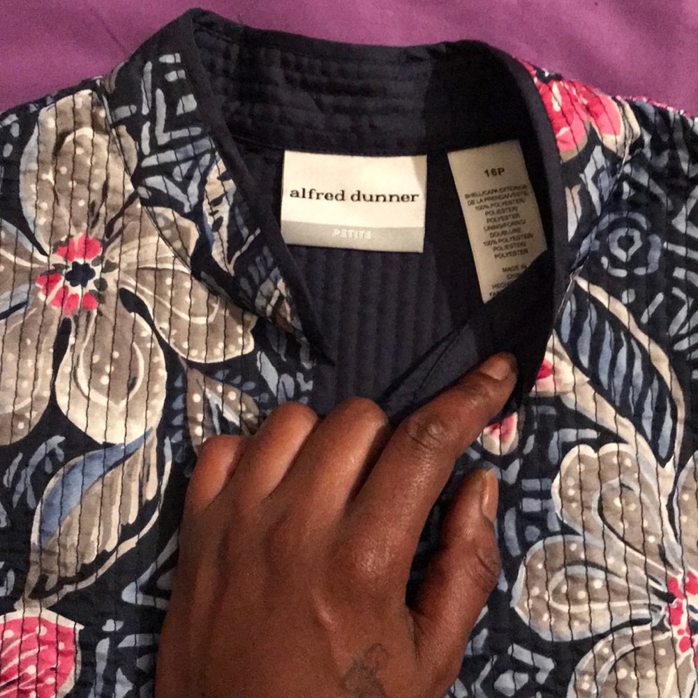 Top floral by Alfred Dunner - Picture 2 of 7